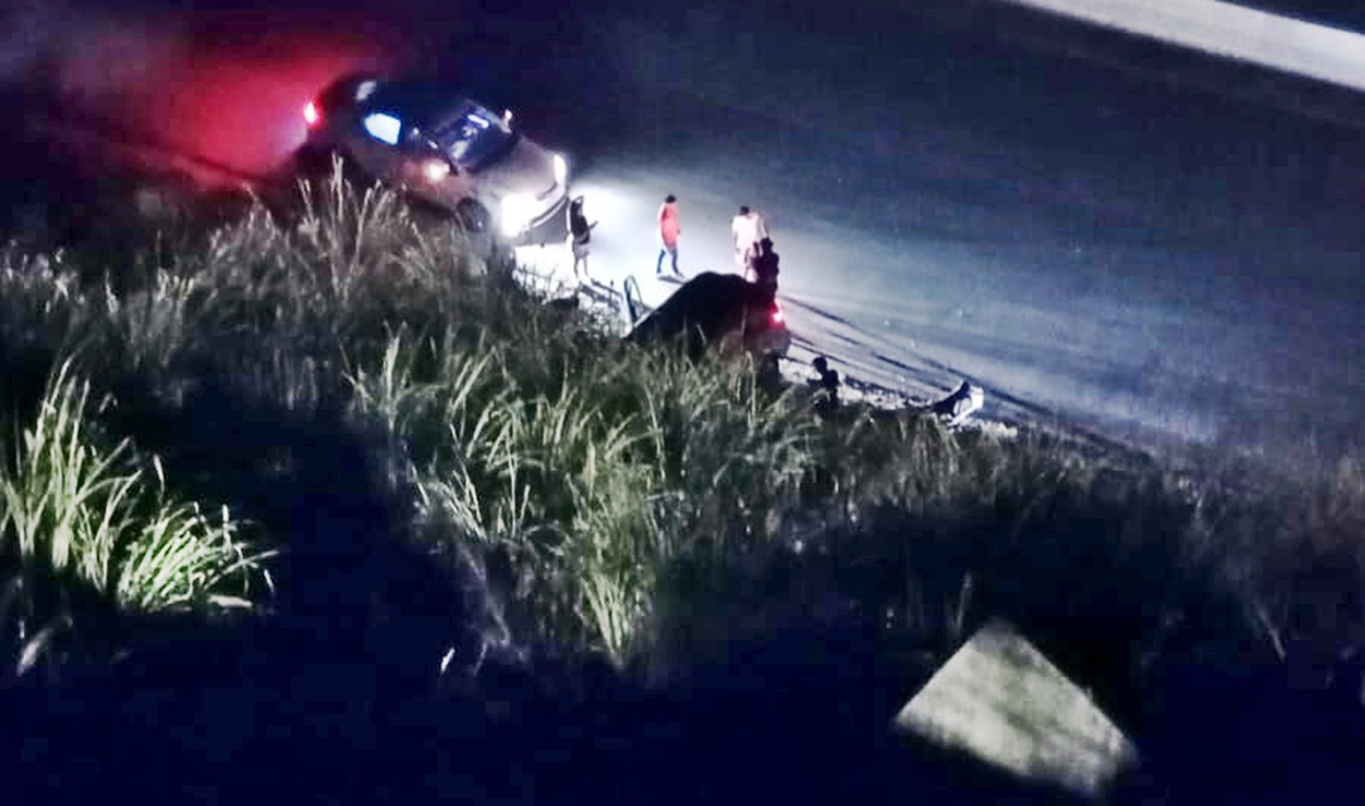 Acidente na BR-101 deixa duas pessoas feridas em São Miguel dos Campos