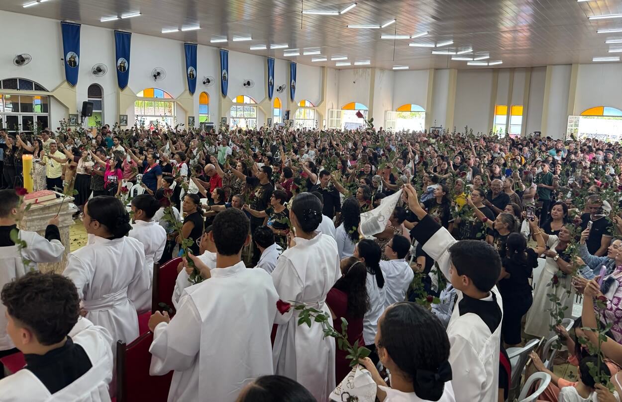 Fé e devoção marcam celebração à Padroeira Santa Rita de Cássia em Boca da Mata
