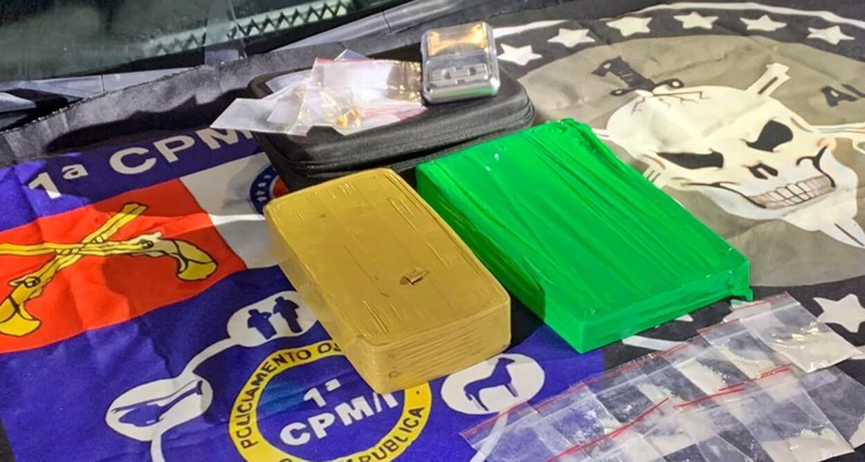 1ª Cia apreende mais de R$ 50 mil em drogas em São Miguel dos Campos