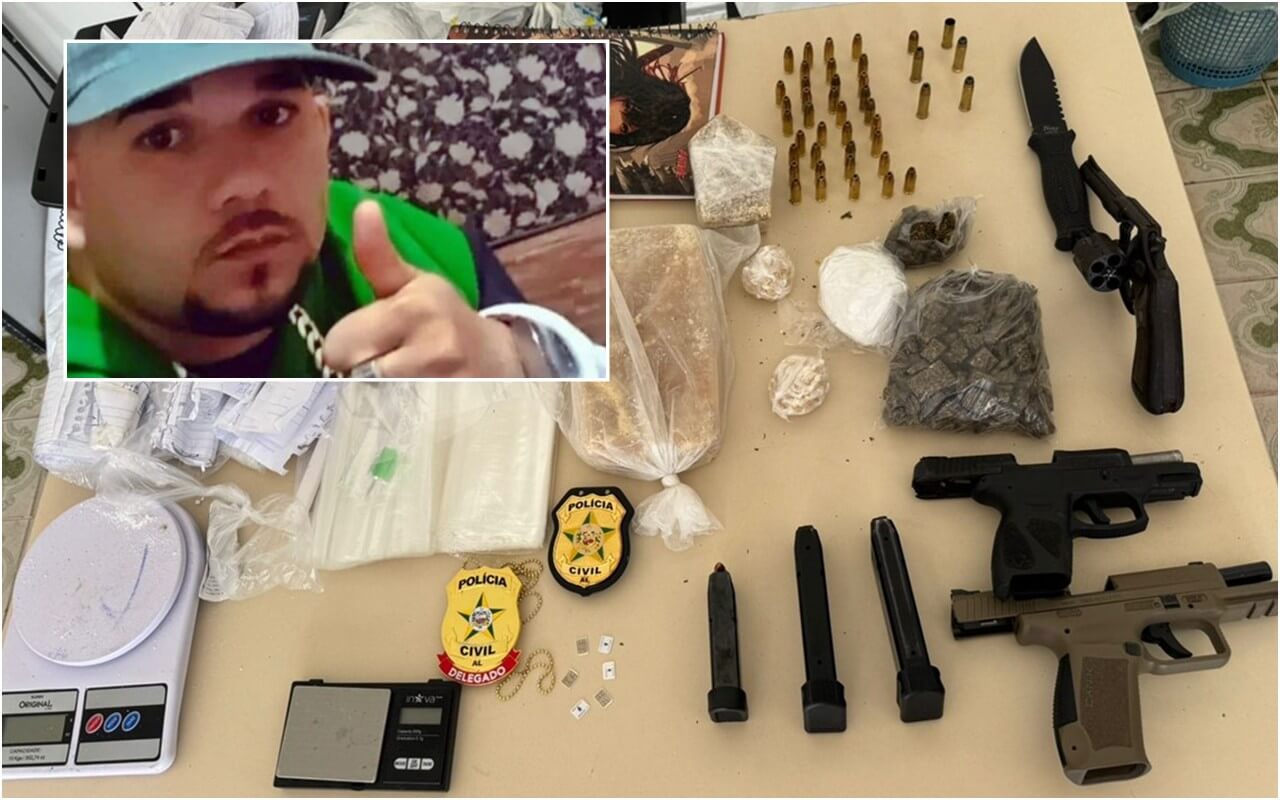 Polícia Civil abate líder de facção criminosa em troca de tiros no interior de Alagoas