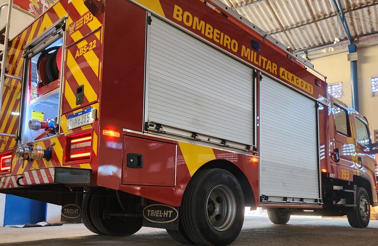 Bombeiros são acionados para ocorrência de incêndio em São Miguel dos Campos