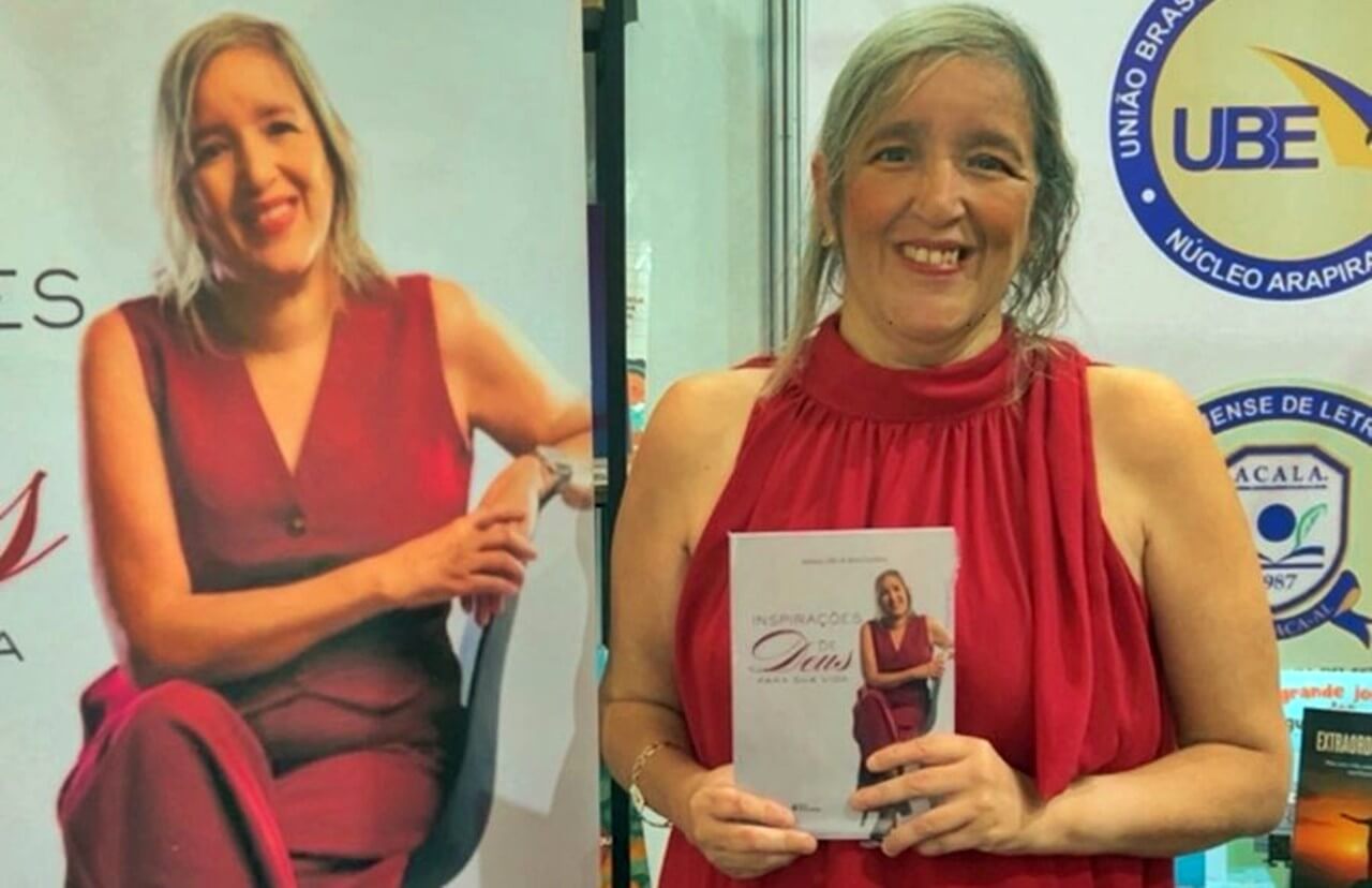 Adriana Célia lança novo livro ‘Inspirações de Deus para Sua Vida’ na Bienal Internacional do Livro de Alagoas