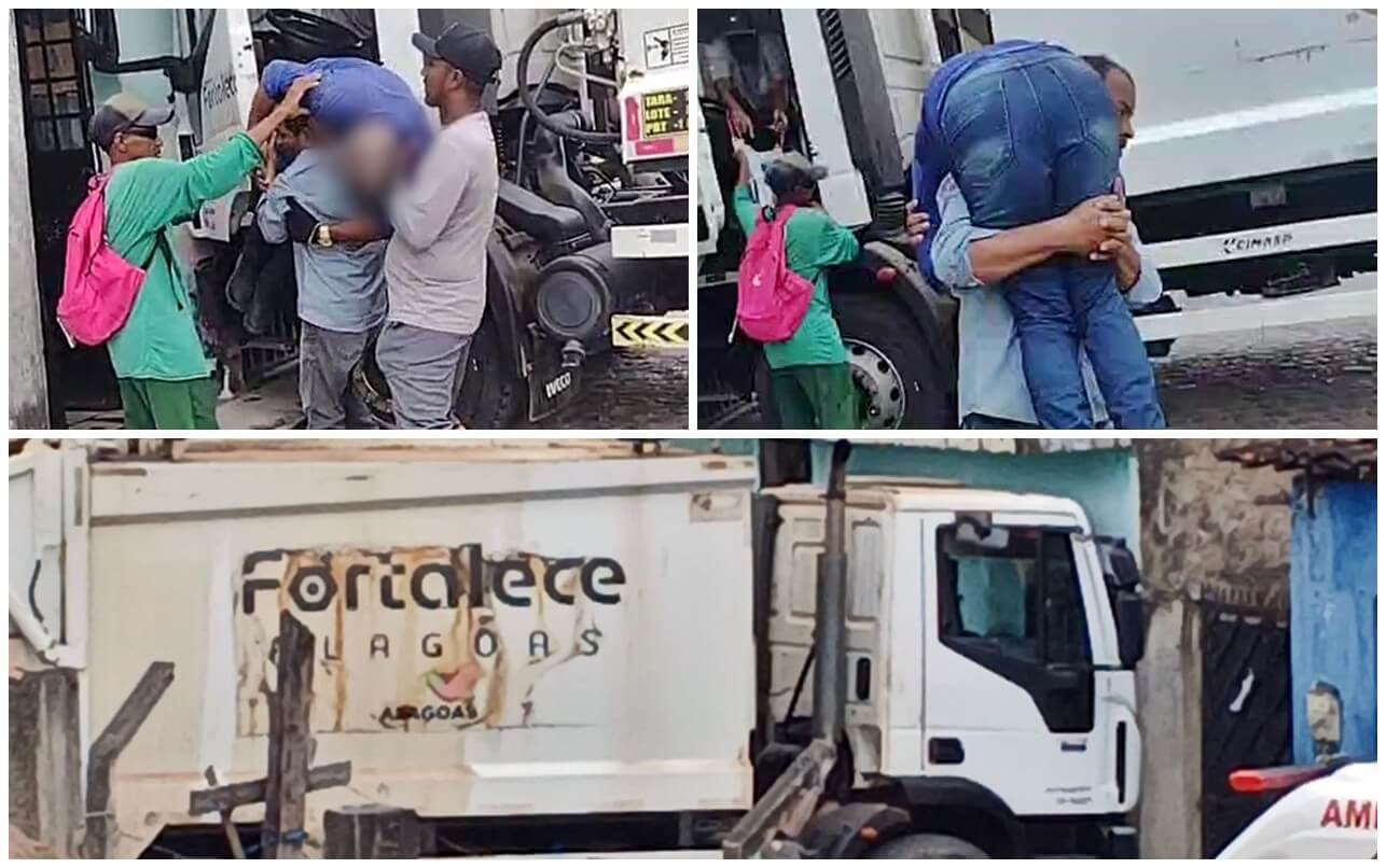 Motorista de caminhão passa mal e colide contra casa em São Miguel dos Campos