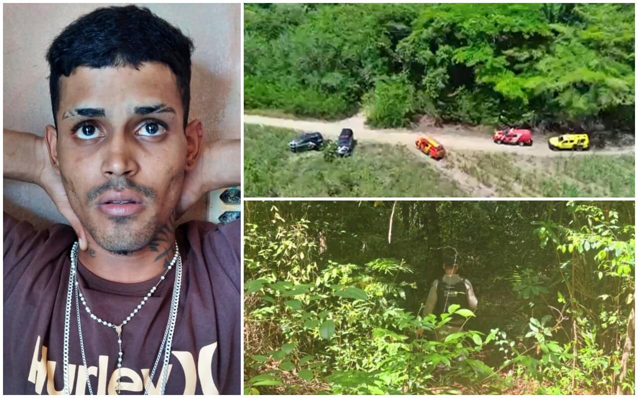 Assista: Polícia utiliza drone e cão farejador em busca de jovem de São Miguel dos Campos desaparecido no Pilar